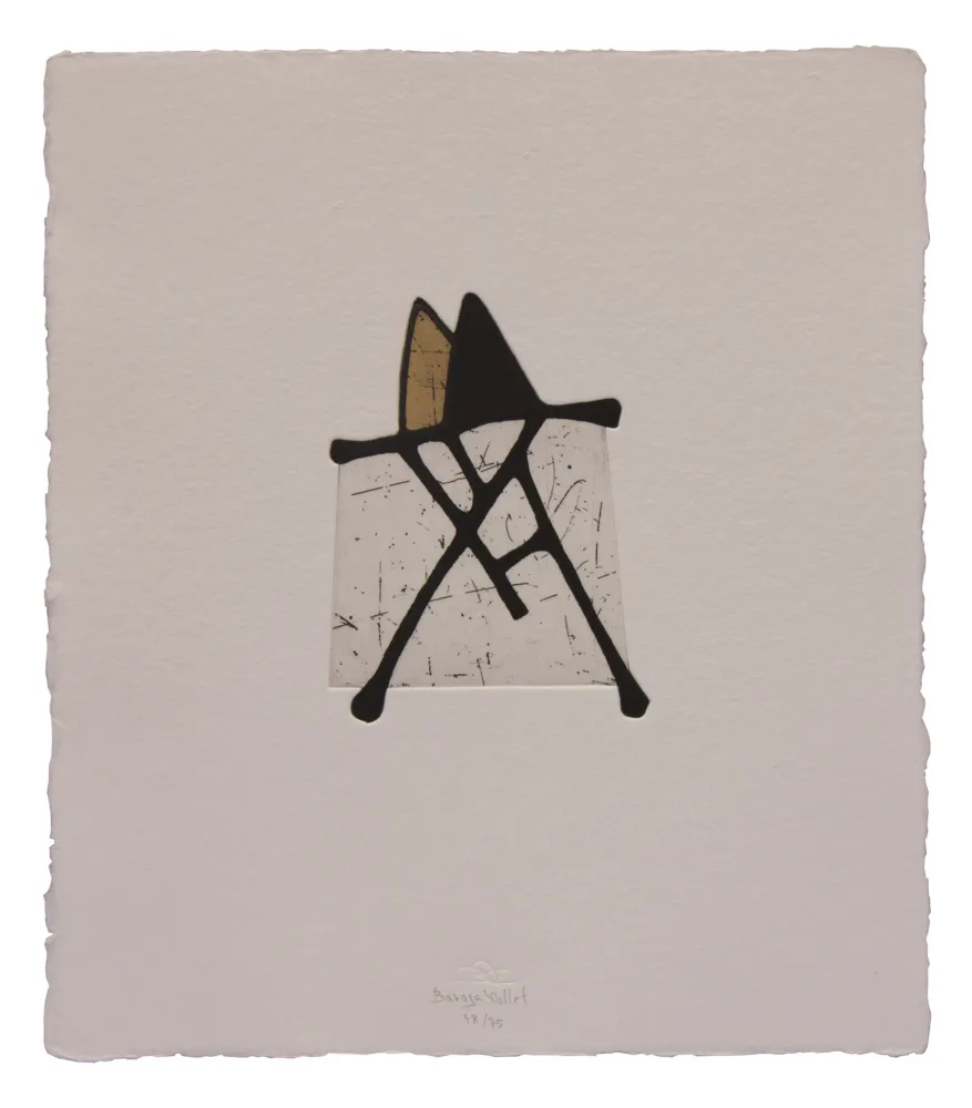 Ets En Aquatint Baroja-Collet - Lisboa III