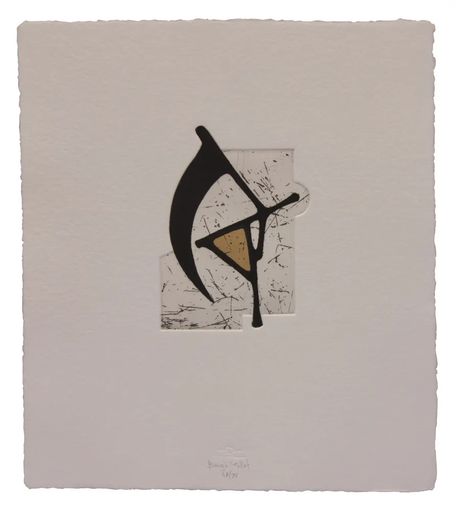 Ets En Aquatint Baroja-Collet - Lisboa IV