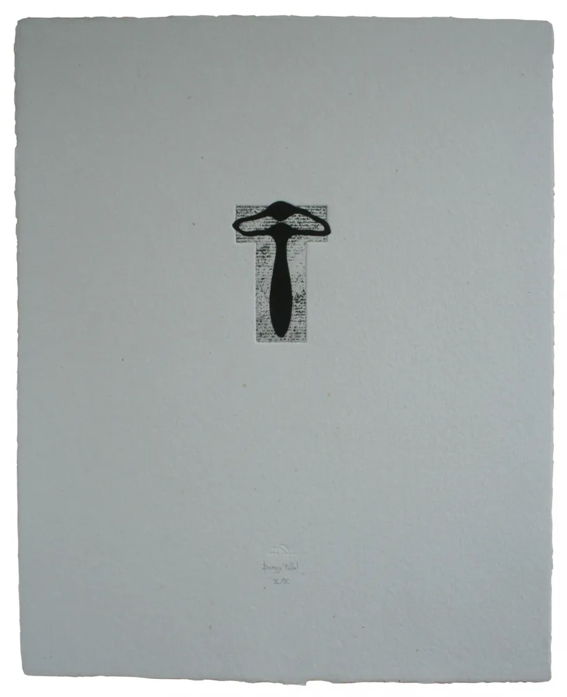 Ets En Aquatint Baroja-Collet - Mallarmeren betazalak I