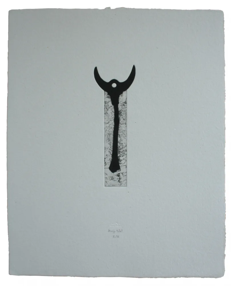 Ets En Aquatint Baroja-Collet - Mallarmeren betazalak IV