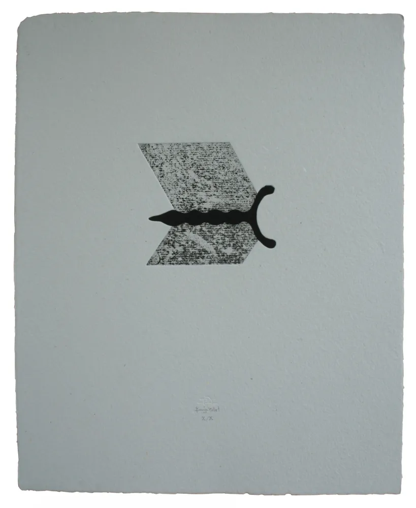 Ets En Aquatint Baroja-Collet - Mallarmeren betazalak VIII