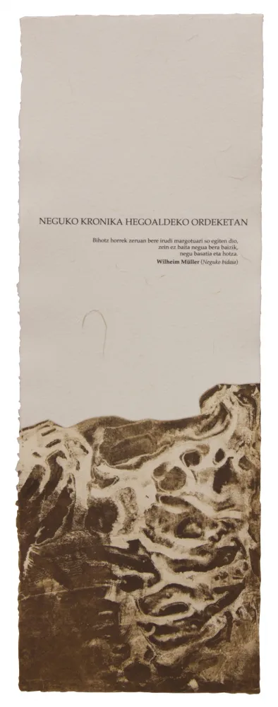 Geïllustreerd Boek Baroja-Collet - Neguko kronika hegoaldeko ordeketan