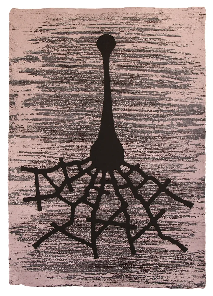 Ets En Aquatint Baroja-Collet - Praileatzen itzalean IV