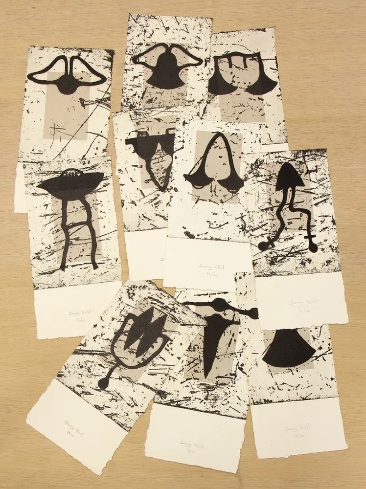 Ets En Aquatint Baroja-Collet - Serie Debatik