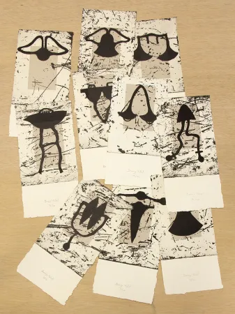 Ets En Aquatint Baroja-Collet - Serie Debatik