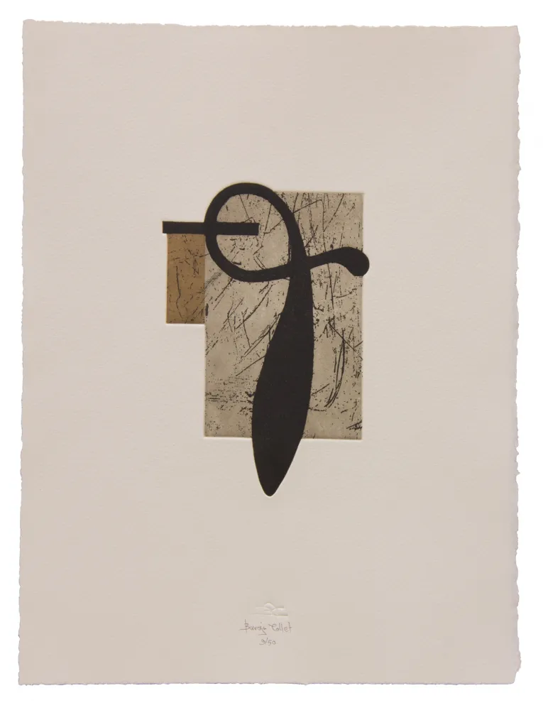 Ets En Aquatint Baroja-Collet - Suspendido