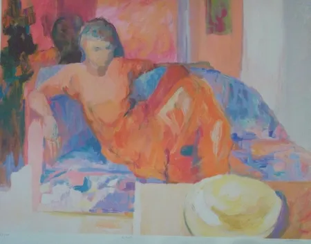 Lithografie Baroni - Détente