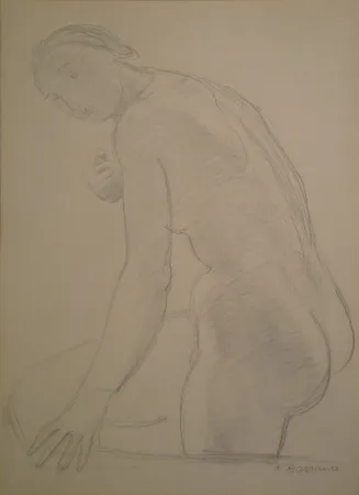 Geen Techniek Barraud - (Stehender weiblicher Akt)