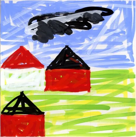 Zeefdruk Bartlett - House II 4