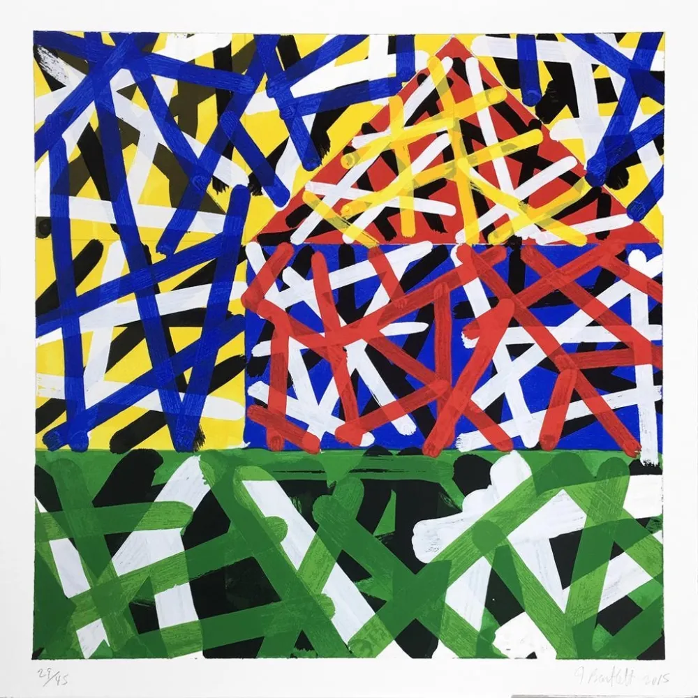 Zeefdruk Bartlett - House II #7