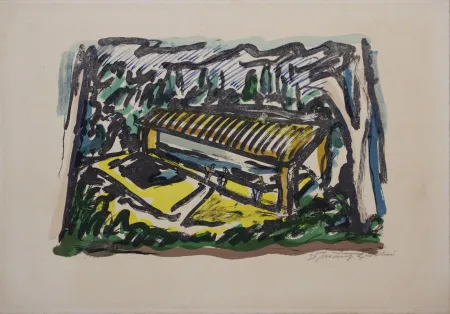 Lithografie Bartolini - Fonte di campagna