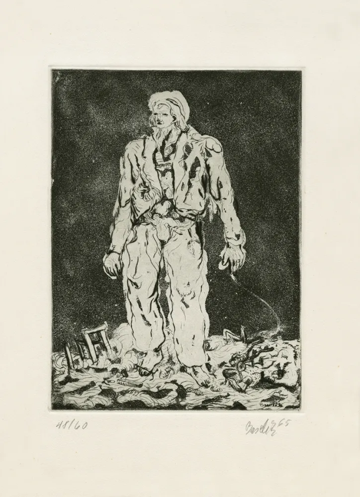 Ets En Aquatint Baselitz - 