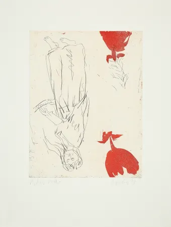 Ets En Aquatint Baselitz - 