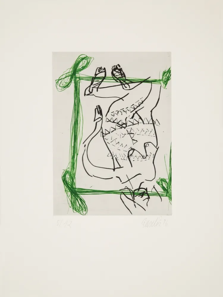 Gravure Baselitz - 