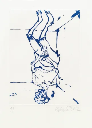 Ets En Aquatint Baselitz - 