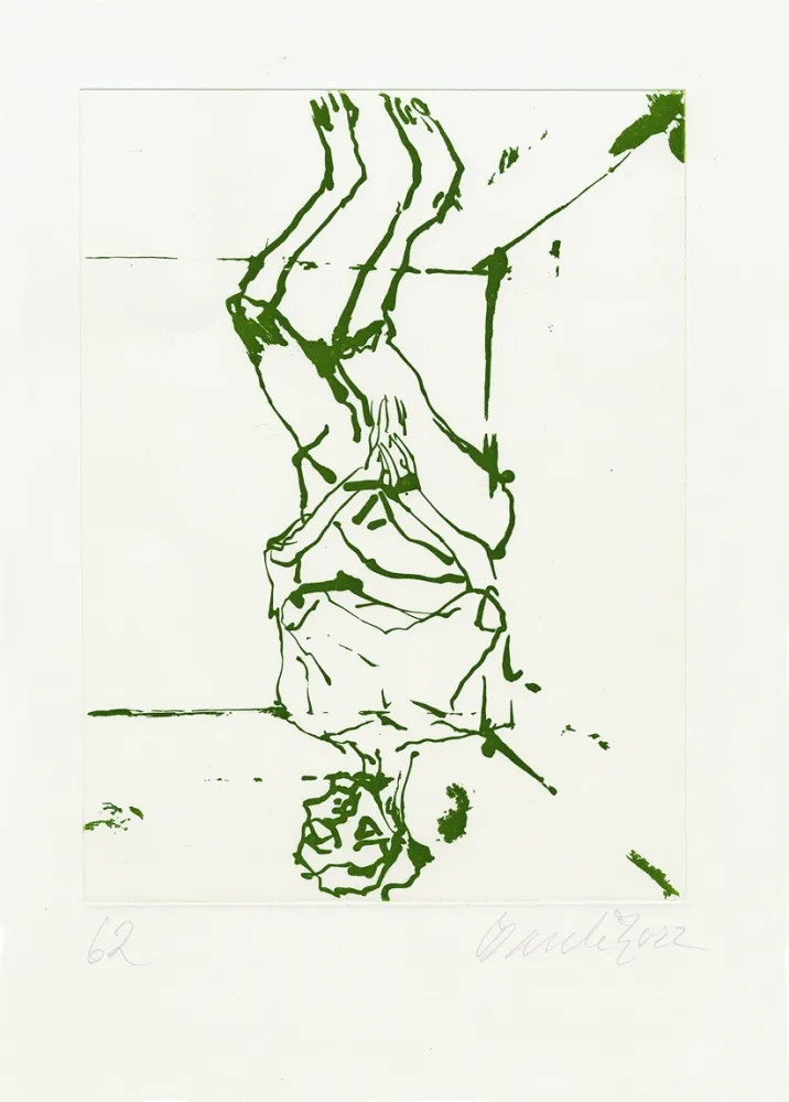 Ets En Aquatint Baselitz - 