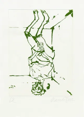Ets En Aquatint Baselitz - 