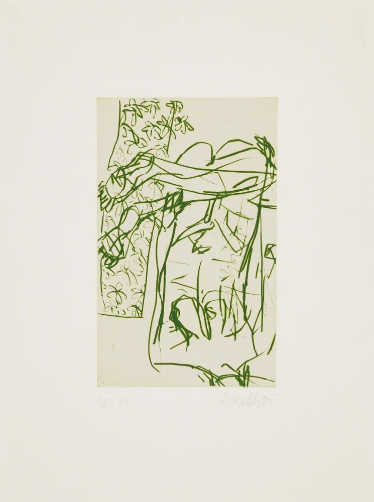Droge Naald Baselitz - Sheet 6 from 