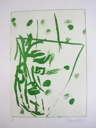 Ets En Aquatint Baselitz - Winter