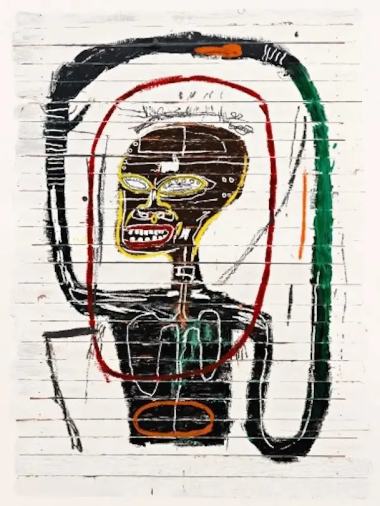 Zeefdruk Basquiat - Flexible