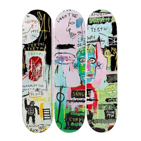 Lithografie Basquiat - In Italian