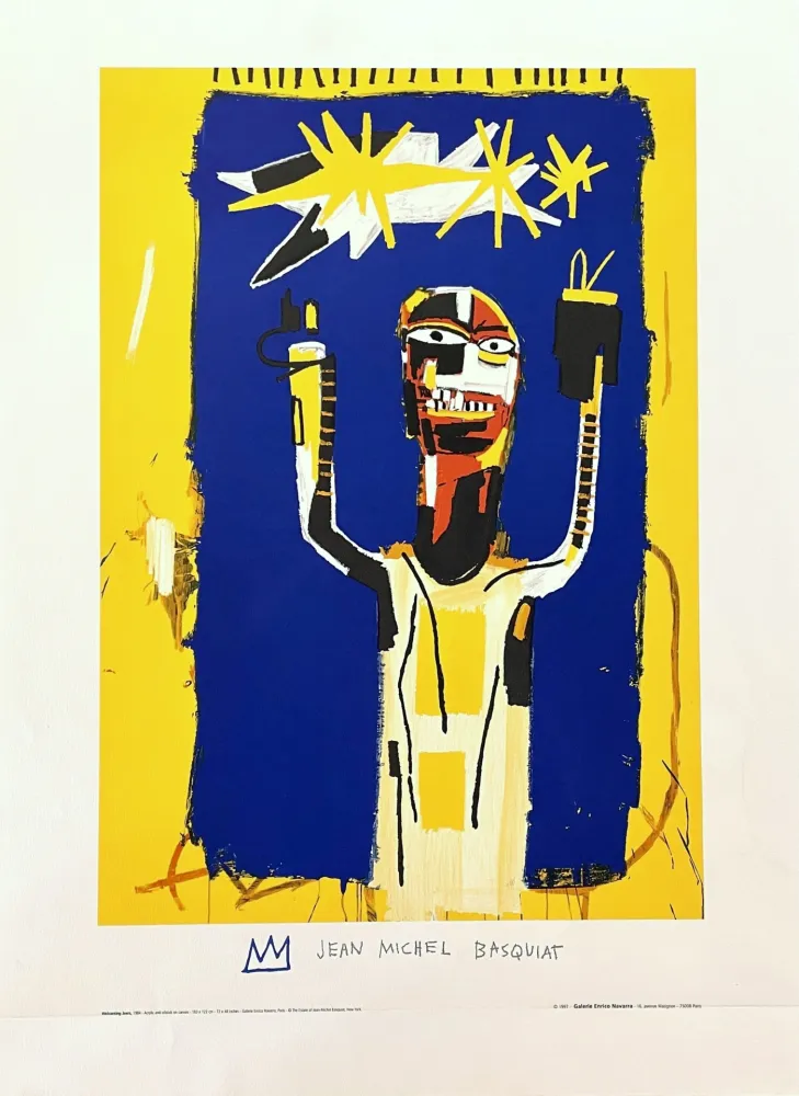 Lithografie Basquiat - Welcoming Jeers