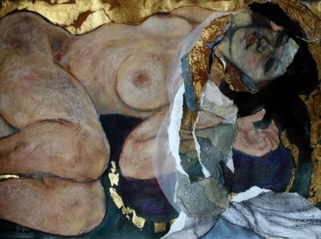 Geen Techniek Bastow - EX-VOTO - Dessin Original / Original Drawing - Pastel