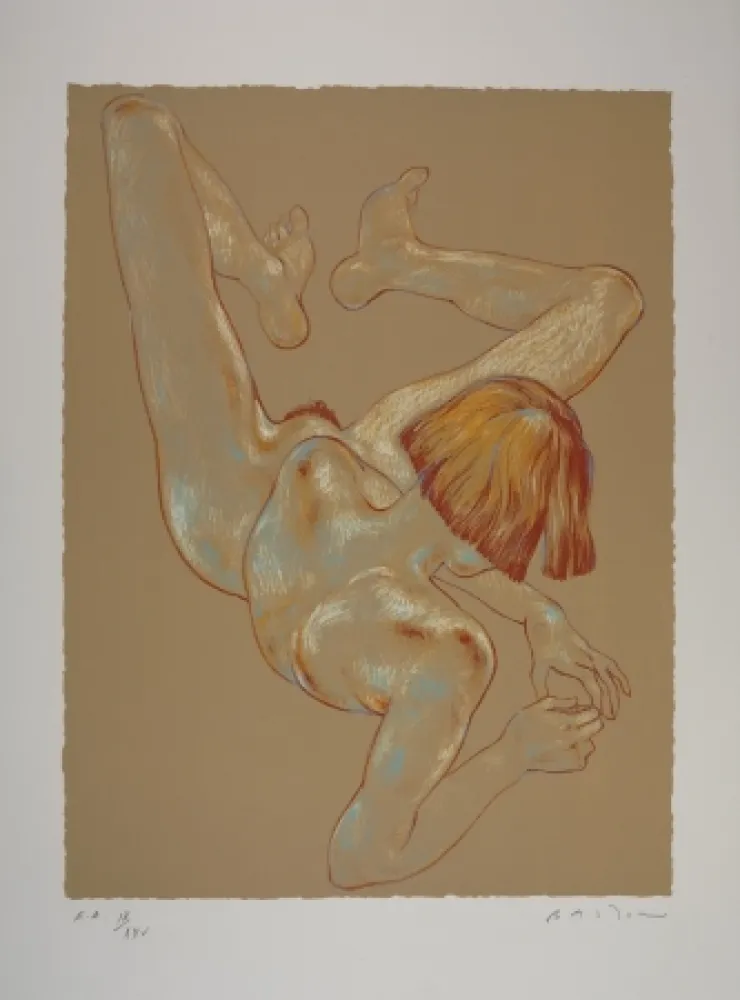 Lithografie Bastow - Nu  Féminin / Female Nude - 3
