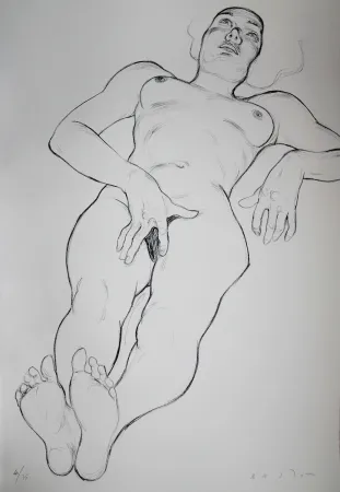 Lithografie Bastow - Nu  Féminin / Female Nude - 6