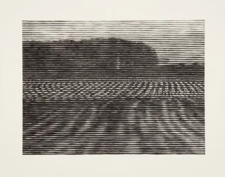 Houtsnede Baumgartner - Gelände