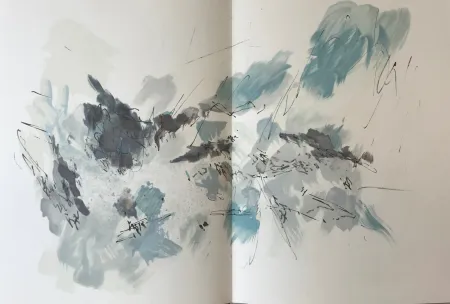 Lithografie Bazaine - Composition,