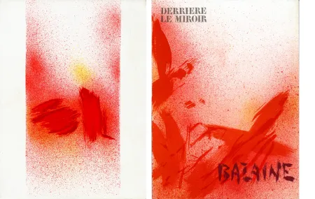 Geïllustreerd Boek Bazaine - DERRIÈRE LE MIROIR N° 215. BAZAINE. Octobre 1975 (7 lithographies originales).