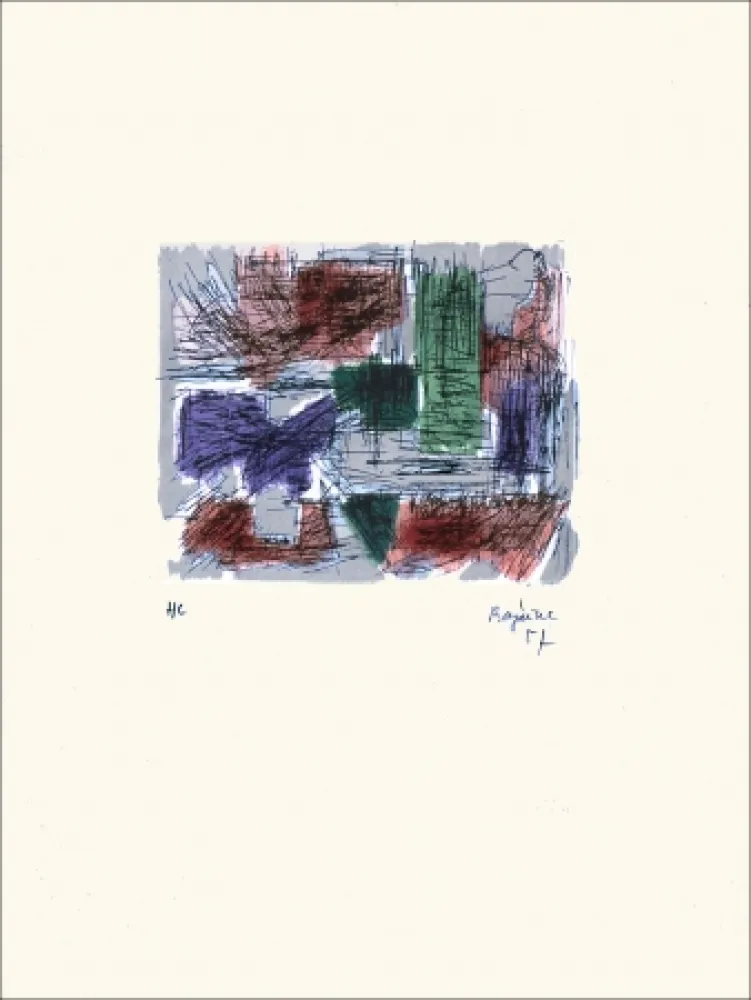 Lithografie Bazaine - Hollande III