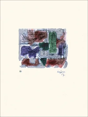 Lithografie Bazaine - Hollande III