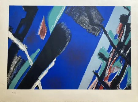 Lithografie Bazaine - La Clairière 