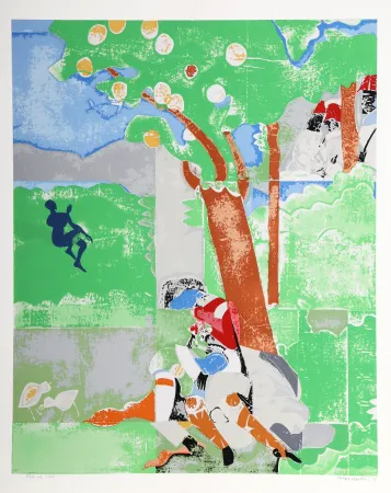 Zeefdruk Bearden - Delilah