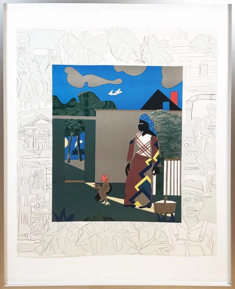 Lithografie Bearden - Pepper Jelly Lady from The Presidential Portfolio