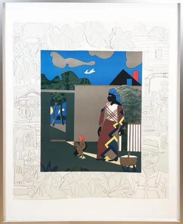 Lithografie Bearden - Pepper Jelly Lady from The Presidential Portfolio