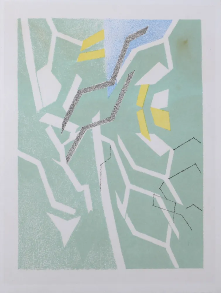 Lithografie Beaudin - Carte de voeux