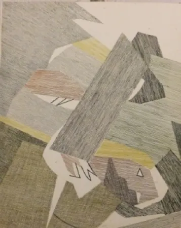 Ets Beaudin - Eau- forte pour le texte Les Paysans