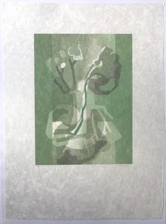 Lithografie Beaudin - Fleurs I