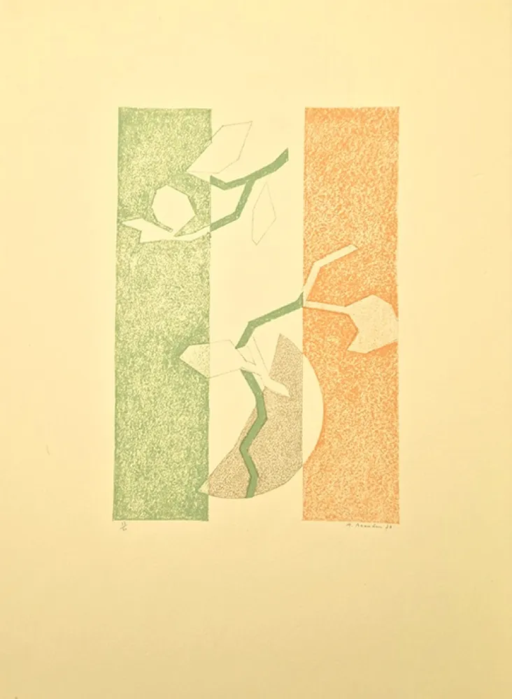 Lithografie Beaudin - Le printemps