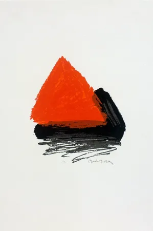 Zeefdruk Bechtold - Pirámide 1