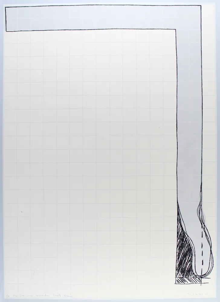 Lithografie Bechtold - Untitled