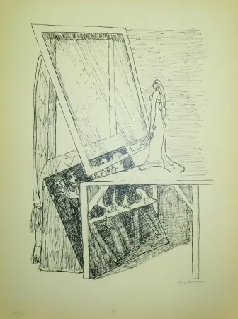 Lithografie Beckmann - Magic Mirror