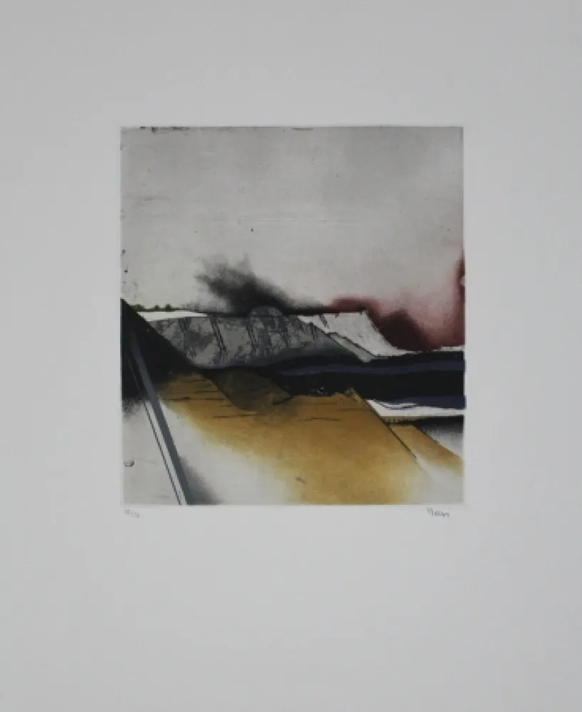 Ets En Aquatint Beeri - Küste