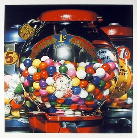 Zeefdruk Bell -  Double Bubble