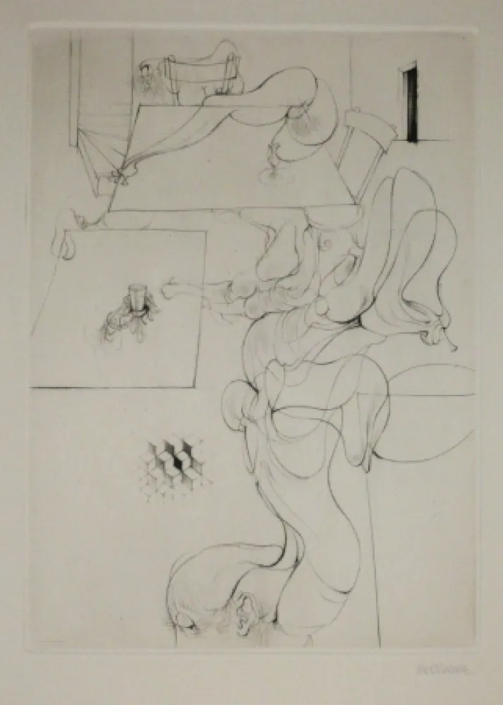 Gravure Bellmer - A Sade 9