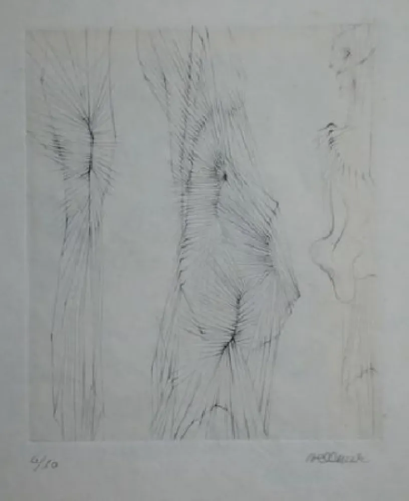 Ets En Aquatint Bellmer - Dialogues 1