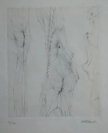 Ets En Aquatint Bellmer - Dialogues 1